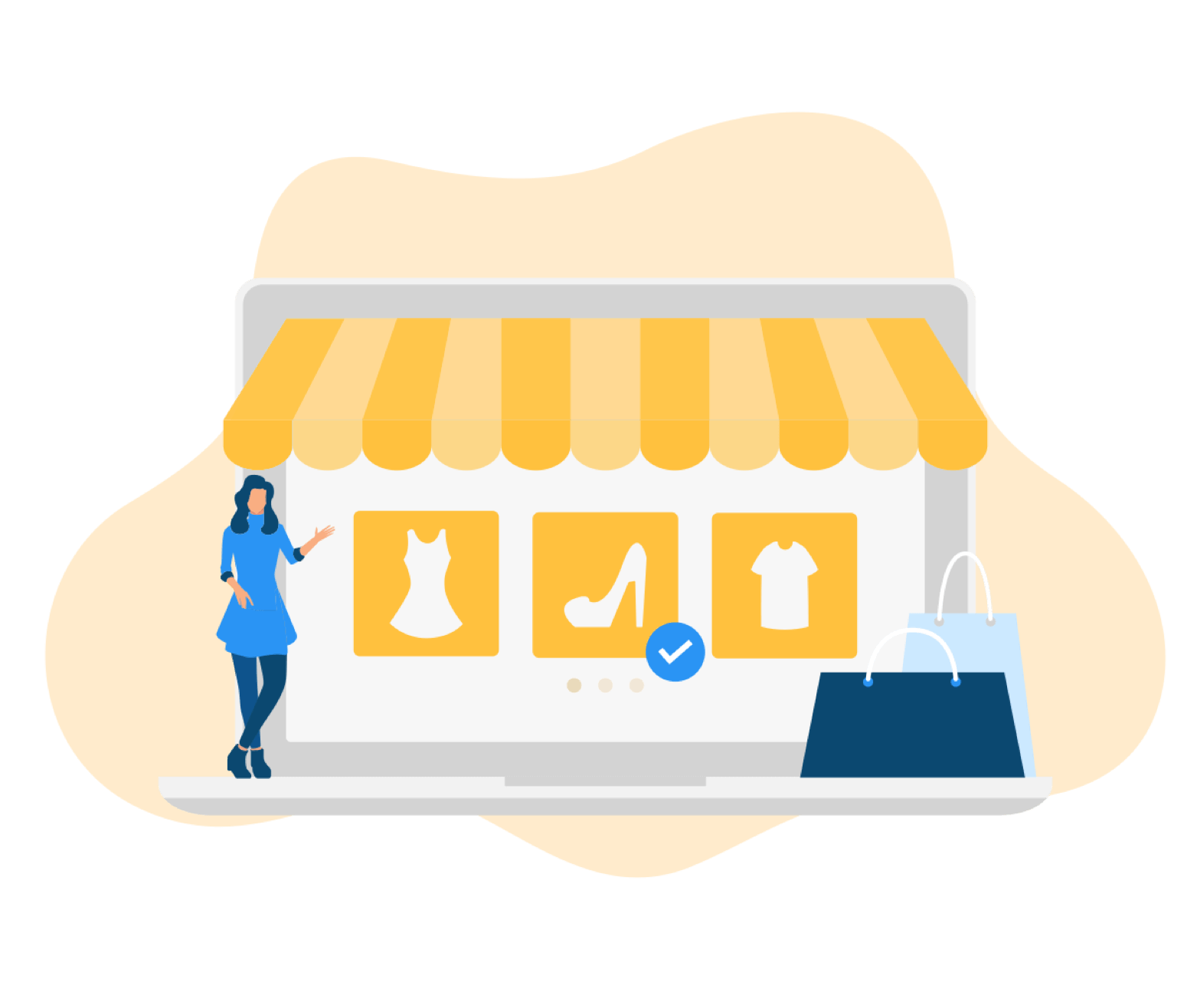 完全自定义店铺